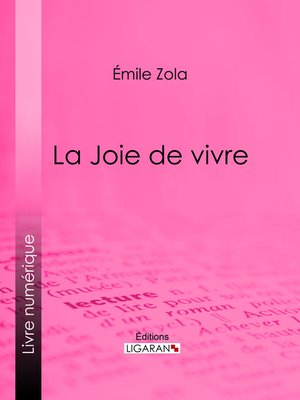 cover image of La Joie de vivre